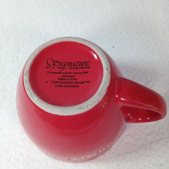 All My Kids Have Paws Red XL Mug Wide Mouth Ceramic Dog Cat Lover Gift - Picture 7 of 11